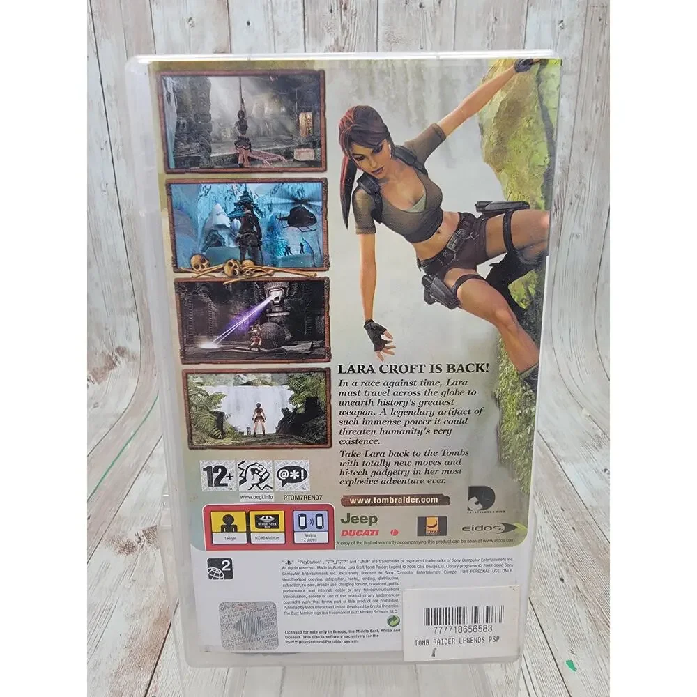 Tomb Raider Legend (Sony PlayStation Portable PSP, 2006) Complete